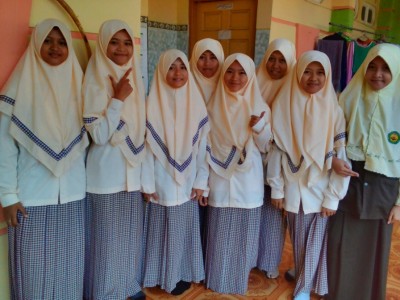 Pose sebelum berangkat